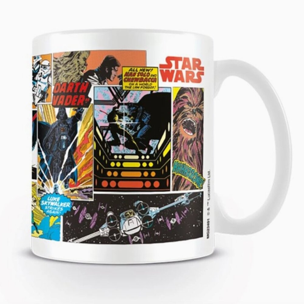 Star Wars Comic Panels Mug